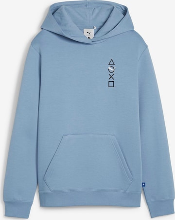 PUMA Sweatshirt 'PUMA X PLAYSTATION' in Blauw: voorkant