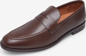 Henry Stevens Slipper 'Wallace' in Braun: Vorderseite