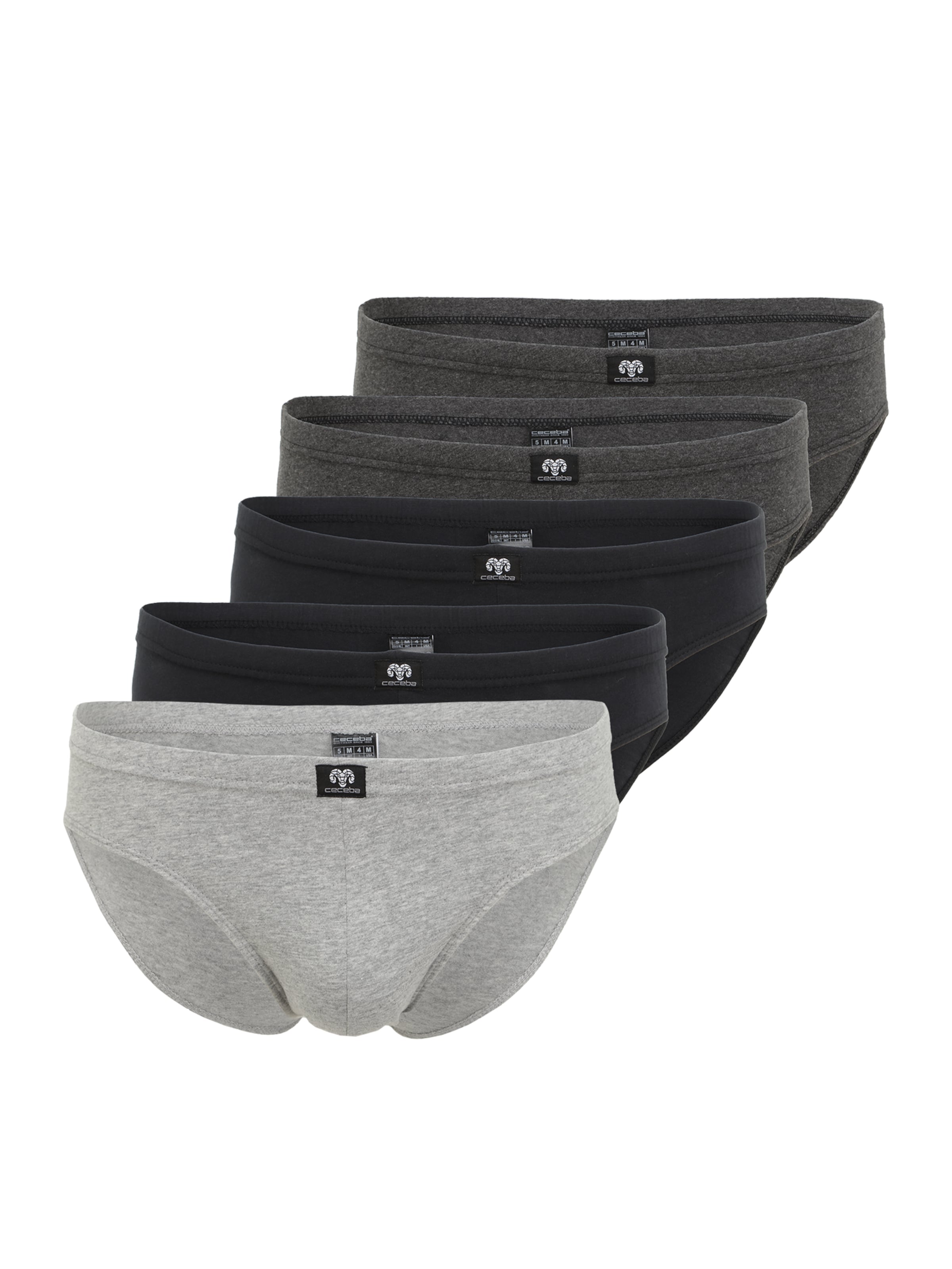CECEBA Spodnje hlačke | siva barva: sprednja stran
