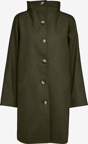 Manteau mi-saison SELECTED FEMME en vert : devant