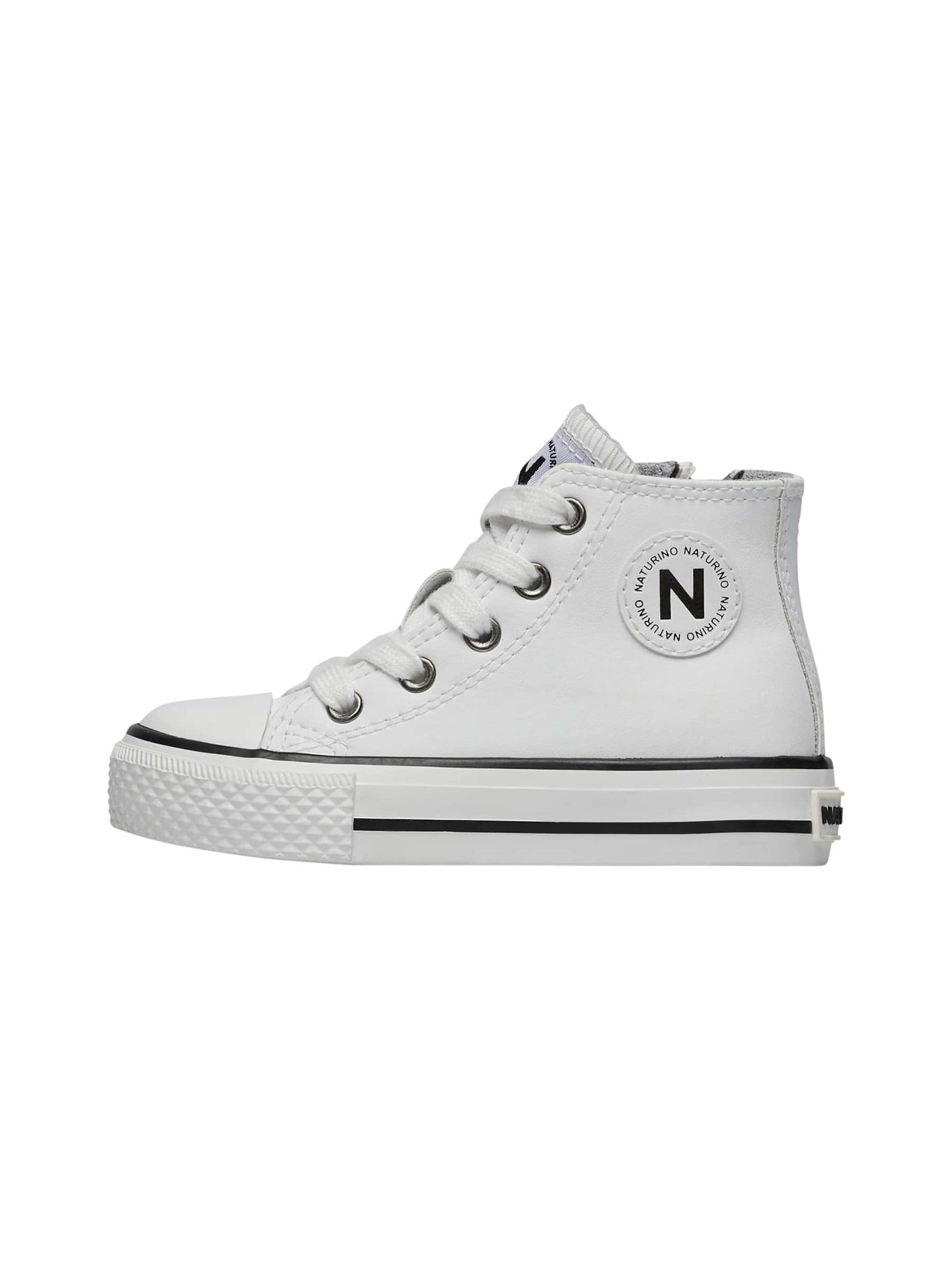 NATURINO Sneakers laag 'YLFAS.' in Wit