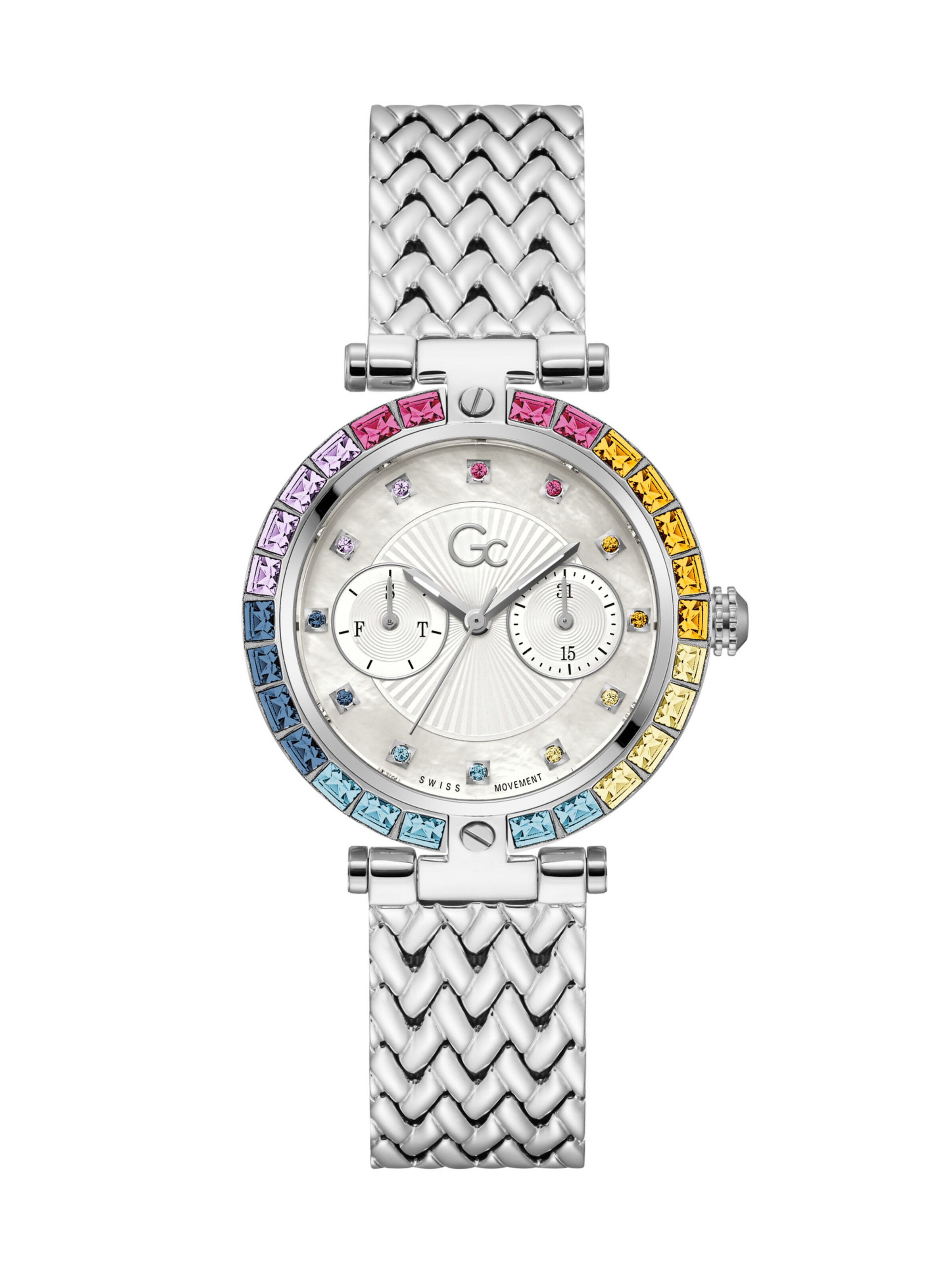 Gc Analoguhr 'Gc Vogue' in Mischfarben: Vorderseite