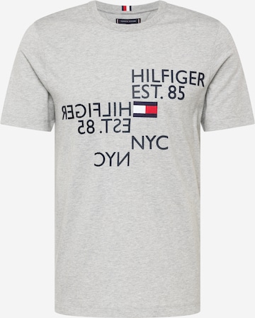 TOMMY HILFIGER - Camiseta en gris: frente