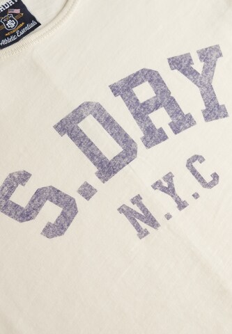 Superdry Shirt 'Athletic Essential' in Wit