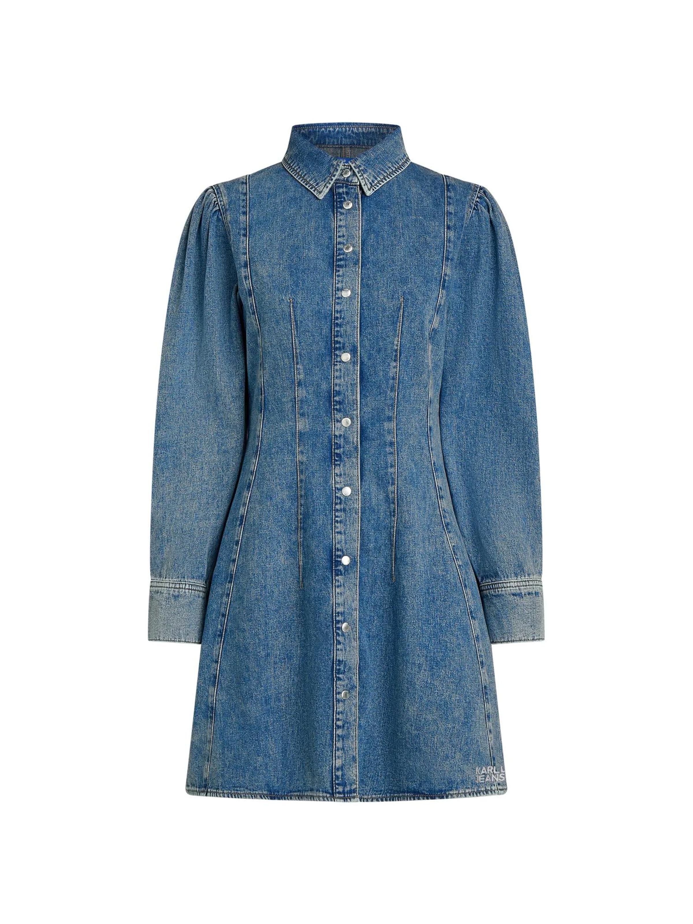 KARL LAGERFELD JEANS Ingruhák - kék: elől