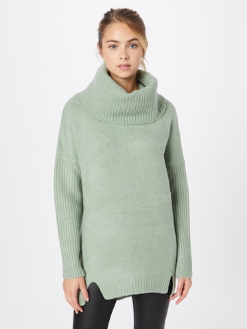 ABOUT YOU Oversized sweater 'Franka' in Green: front