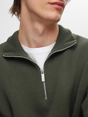 SELECTED HOMME Свитер 'Dane' в Зеленый