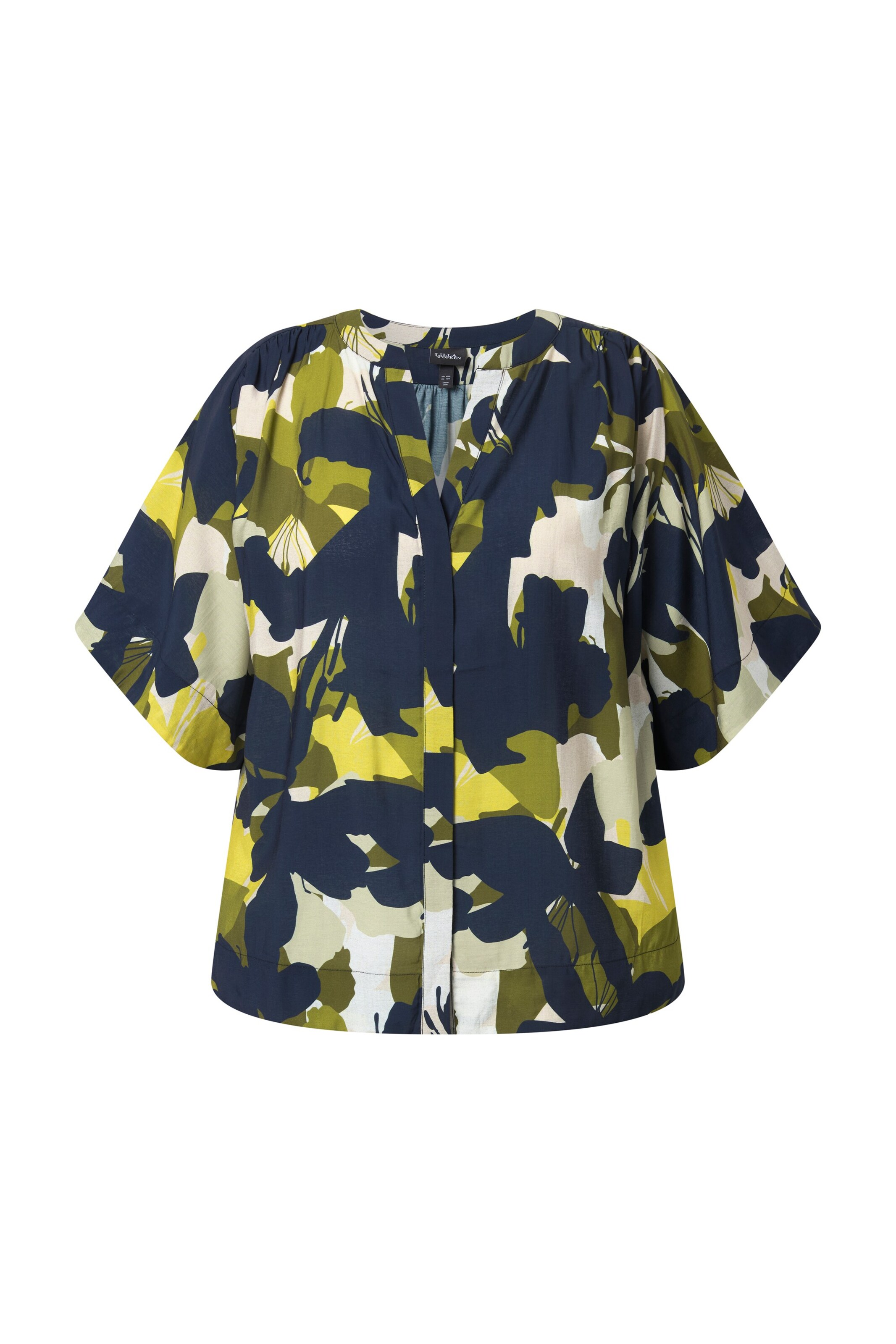 Ulla Popken Blouse in Blue: front