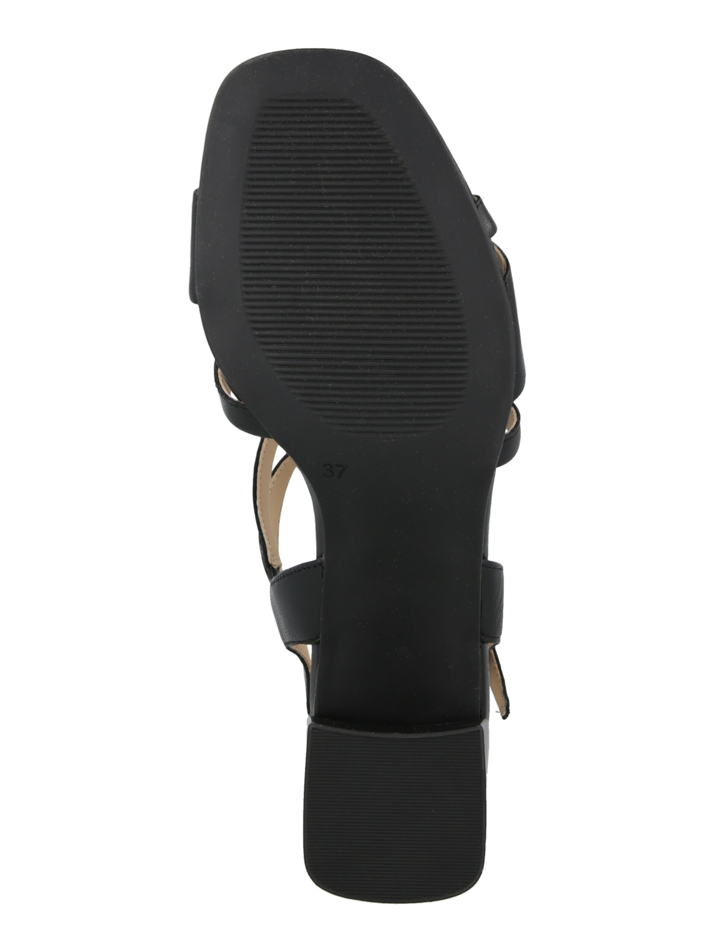 CAPRICE Pántos szandál - fekete