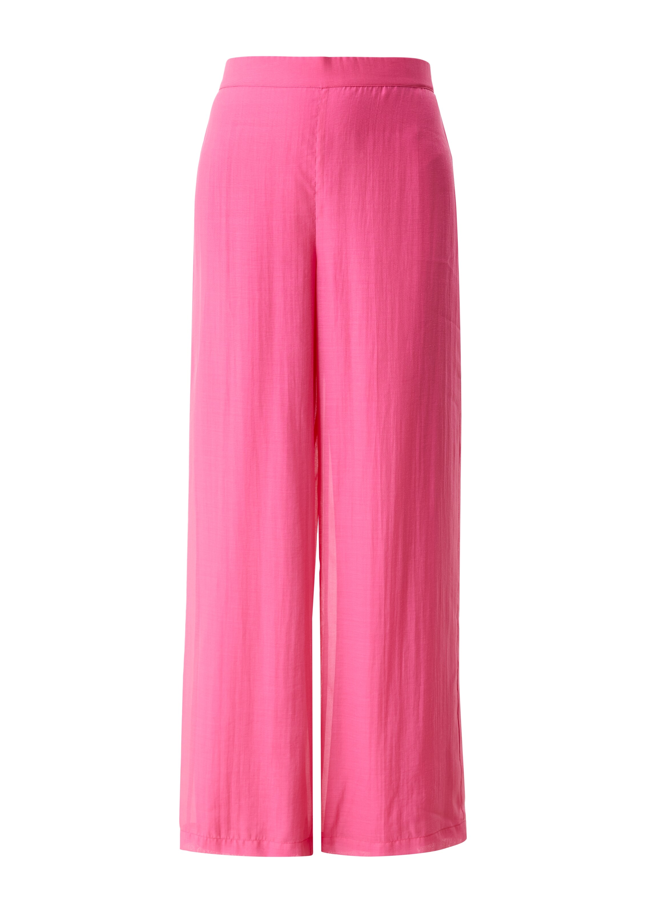 Wide Leg Pantalon s.Oliver BLACK LABEL en rose : devant