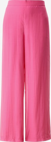 Wide leg Pantaloni di s.Oliver BLACK LABEL in rosa: frontale