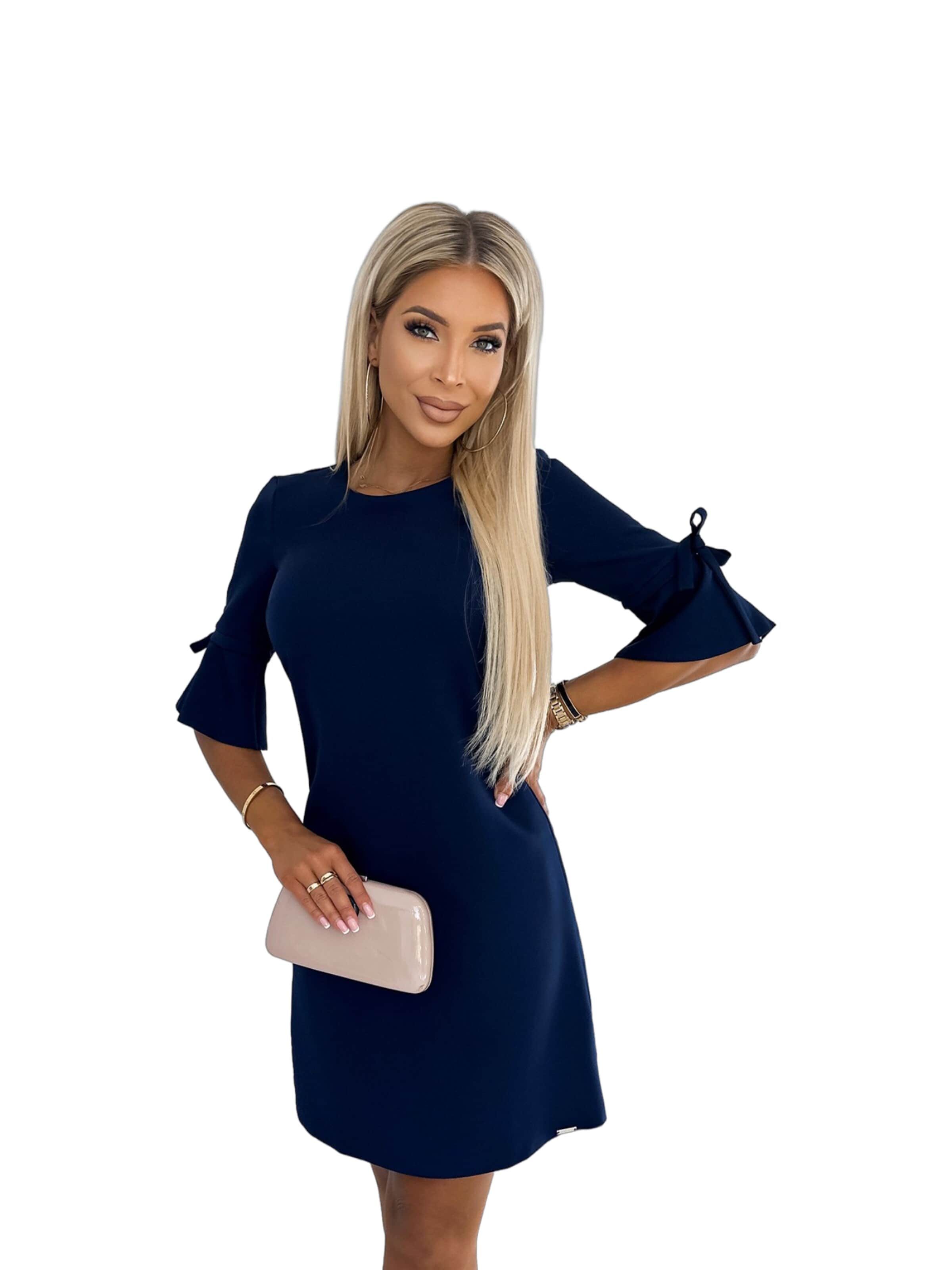 amorubi.com Dress in Blue: front