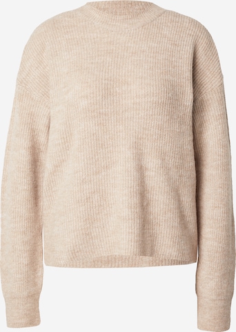 ABOUT YOU Sweater 'Soraya' in Beige: front