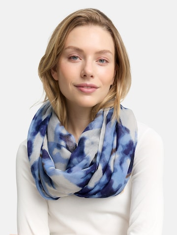 TOM TAILOR Loop scarf in Blue: front