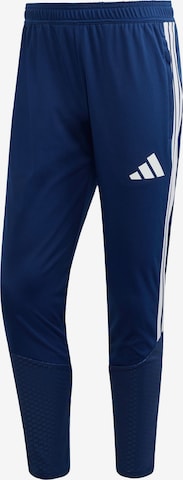 ADIDAS PERFORMANCE - Slimfit Pantalón deportivo 'Tiro 26 Competition' en azul: frente