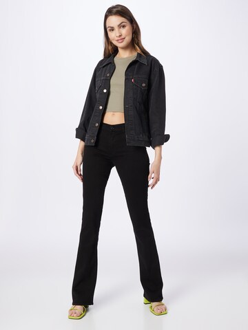 7 for all mankind Bootcut Jeans in Zwart