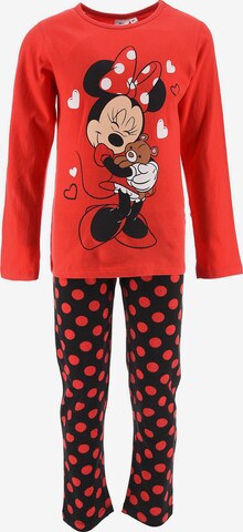 Disney Minnie Mouse Pajamas 'Disney Minnie Mouse' in Red: front