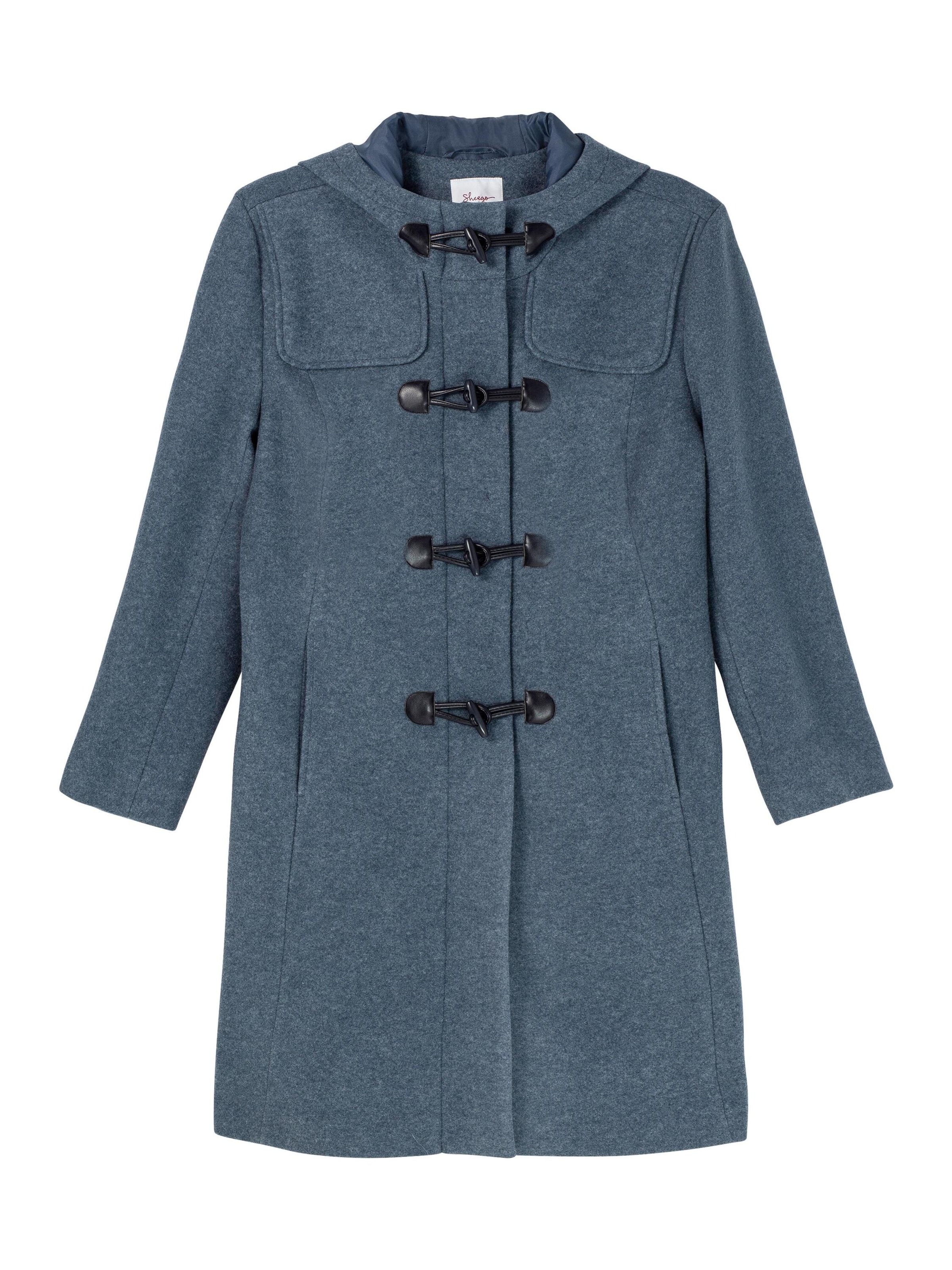 SHEEGO Преходно палто в синьо: отпред