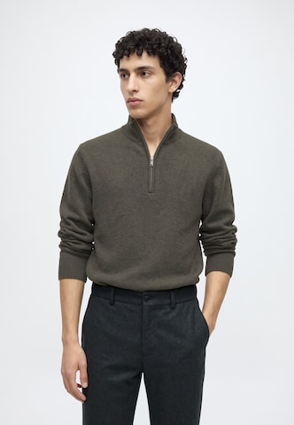 Petrol Industries Sweater in Brown: front