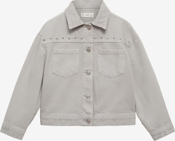 MANGO KIDS Välikausitakki 'Vega' värissä harmaa: etupuoli