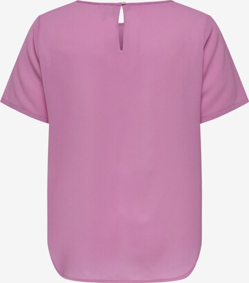ONLY Carmakoma Bluse 'Mille' in Pink