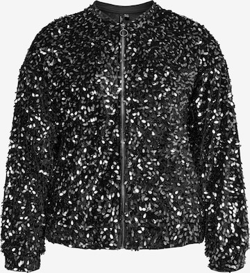 Giacchetta di Vero Moda Curve in nero: frontale
