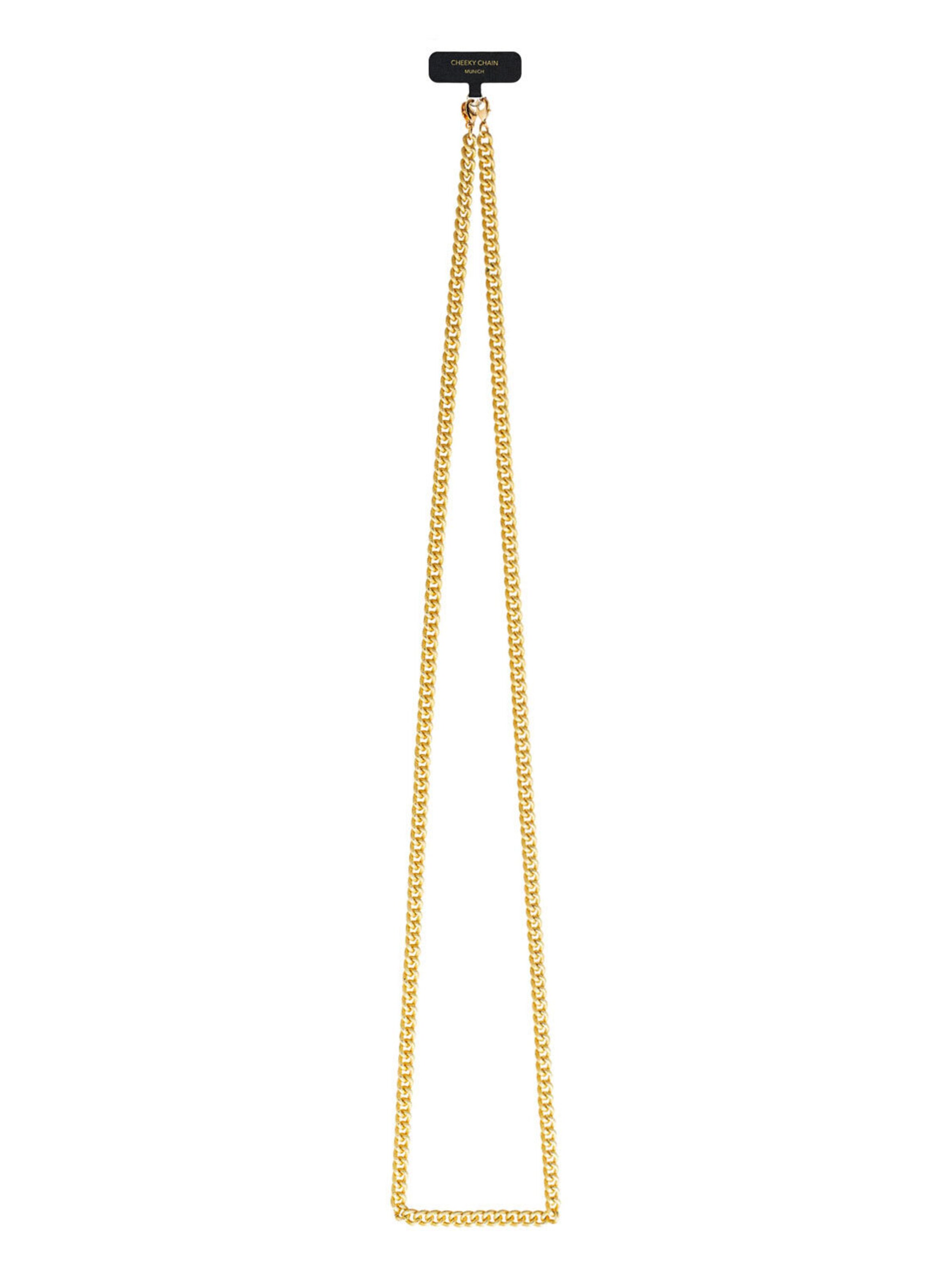 Cheeky Chain Munich Handykette 'Gwen' in Gold: Vorderseite