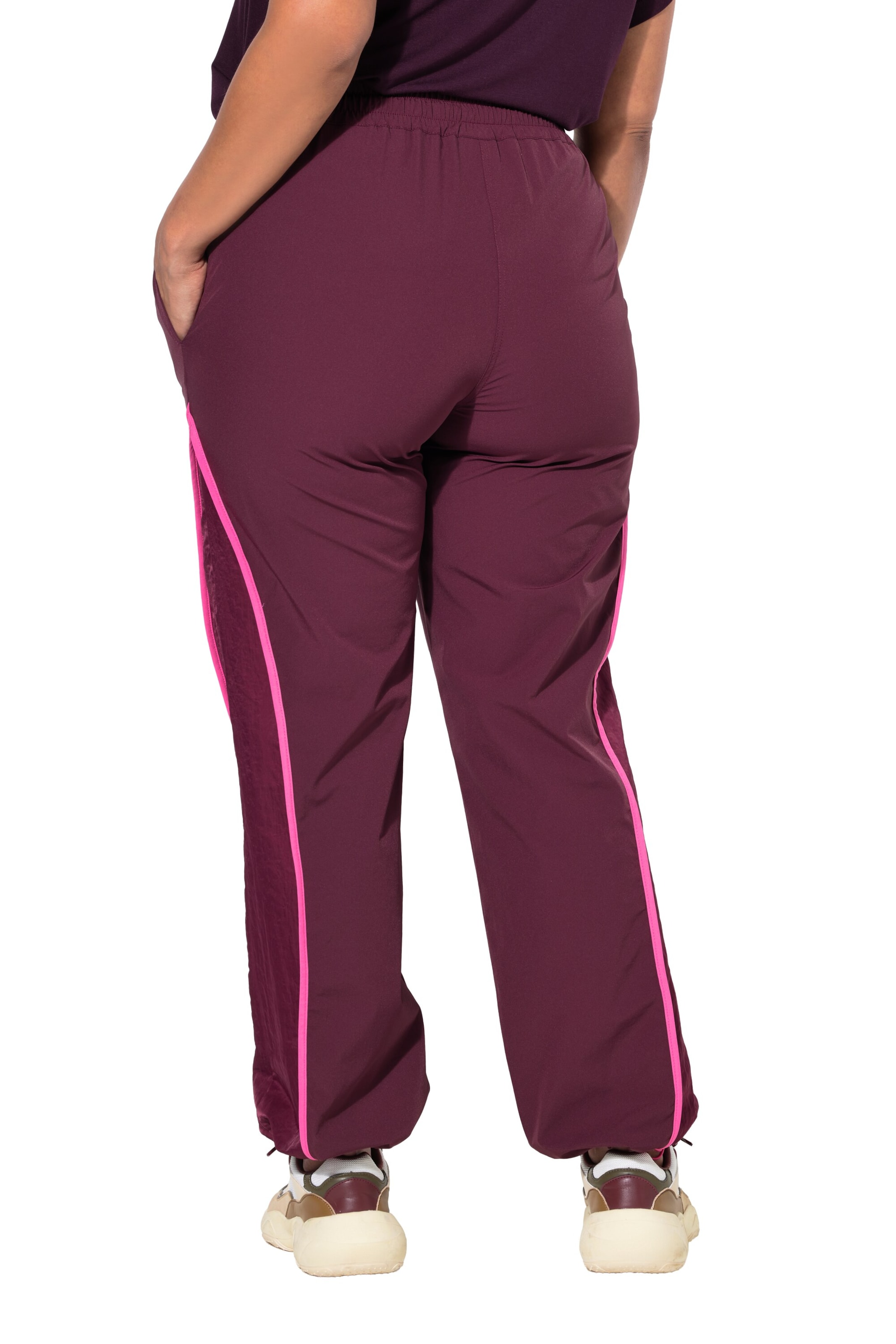 Ulla Popken Loosefit Broek in Lila