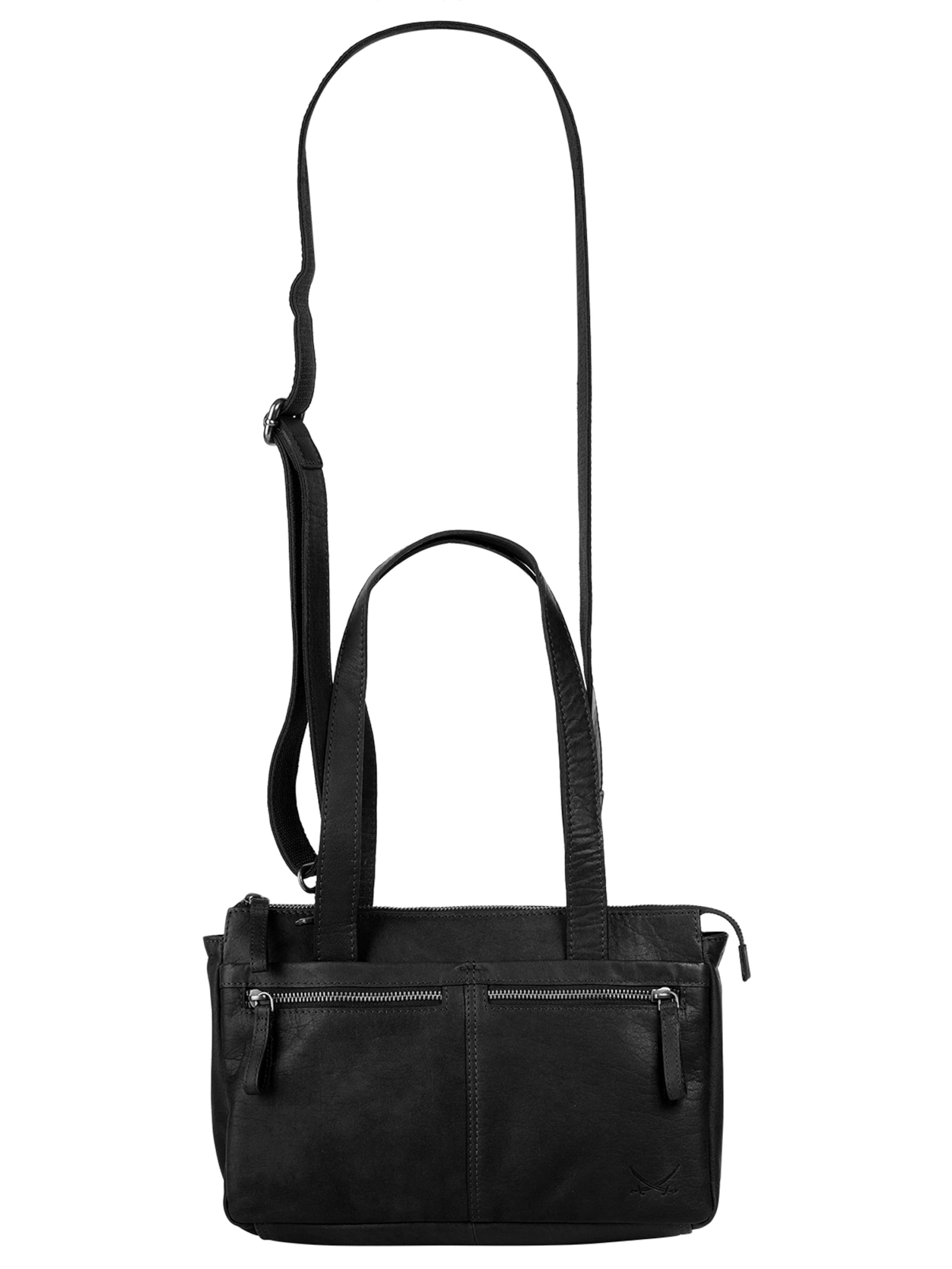 SANSIBAR Handtasche‌‌‌‌‌‌‌‌‌ in Schwarz