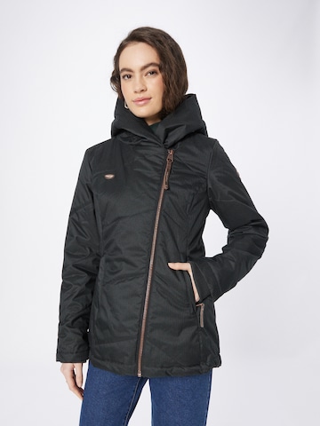 Ragwear Jacke 'GORDON' in Schwarz: predná strana