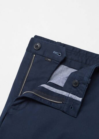 MANGO MAN Slim fit Pants in Blue