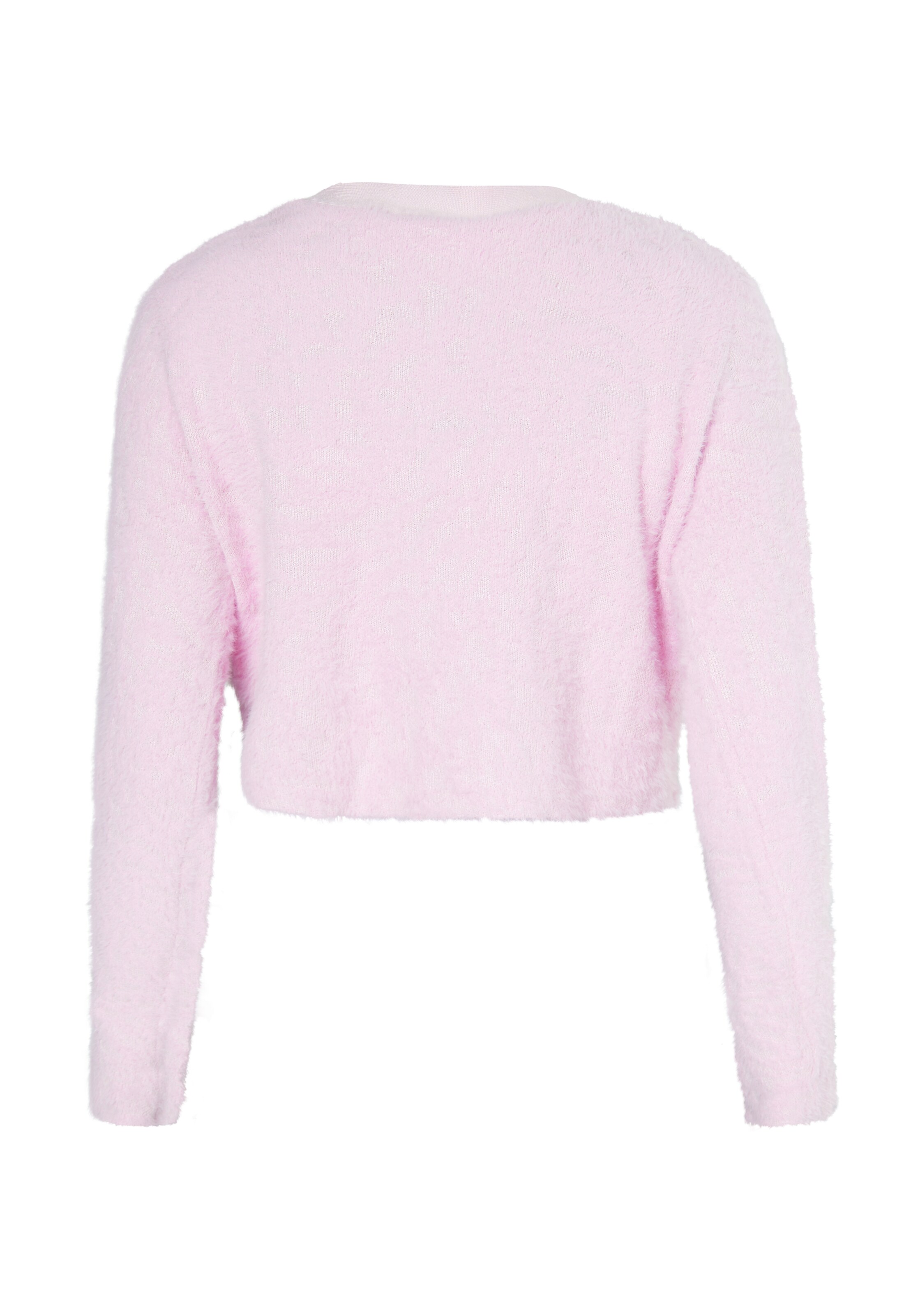 swirly Πλεκτή ζακέτα σε ροζ