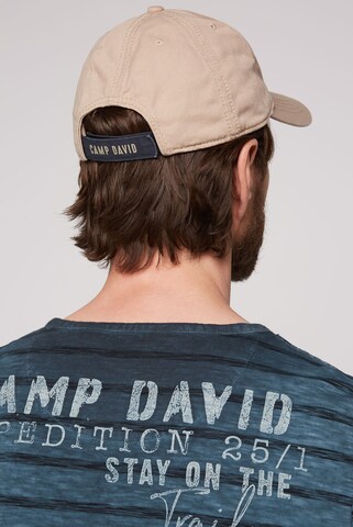 CAMP DAVID Cap in Beige