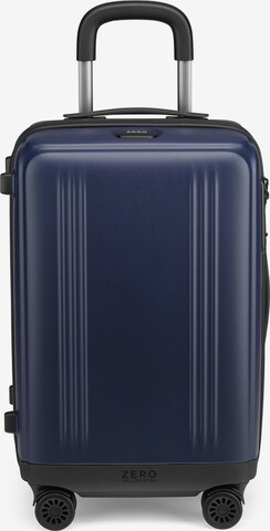 Zero Halliburton Trolley in Blauw: voorkant