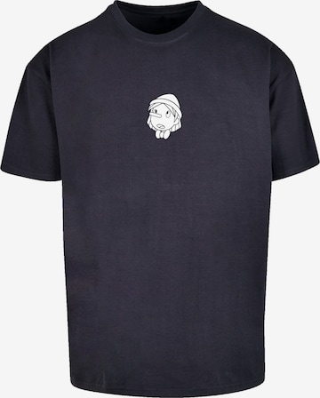 T-Shirt 'Heroes of Childhood Pinocchio Maybe Tomorrow' F4NT4STIC en bleu : devant