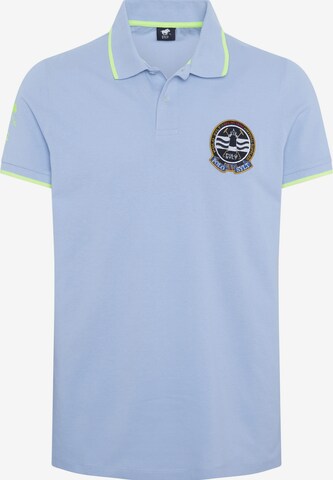 Polo Sylt Shirt in Blue: front