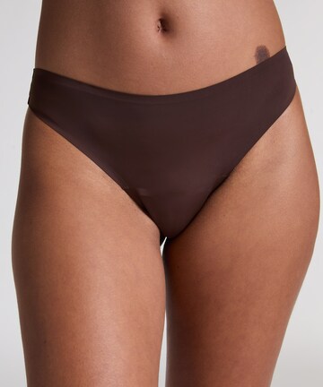 Hunkemöller String in Bruin: voorkant