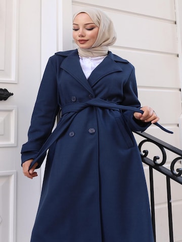 MODAMIHRAM Winterjas in Blauw