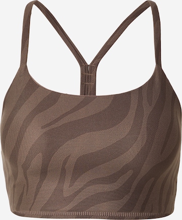 ONLY PLAY Bustier Sport bh 'ONPCherry' in Bruin: voorkant