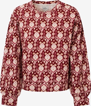 Pepe Jeans Sweatshirt 'Bella' in Rot: predná strana