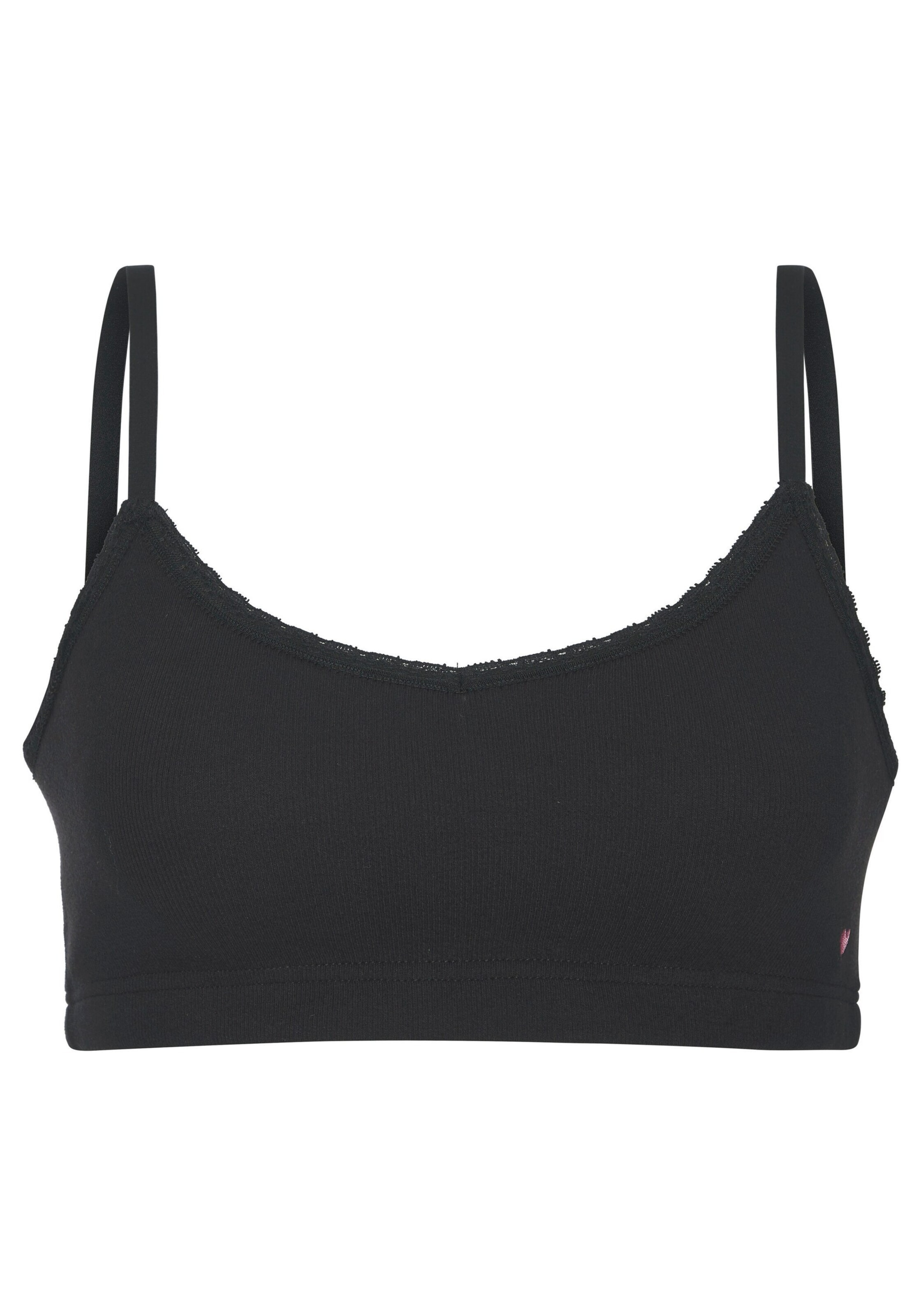 LASCANA Bustier BH in Zwart: voorkant