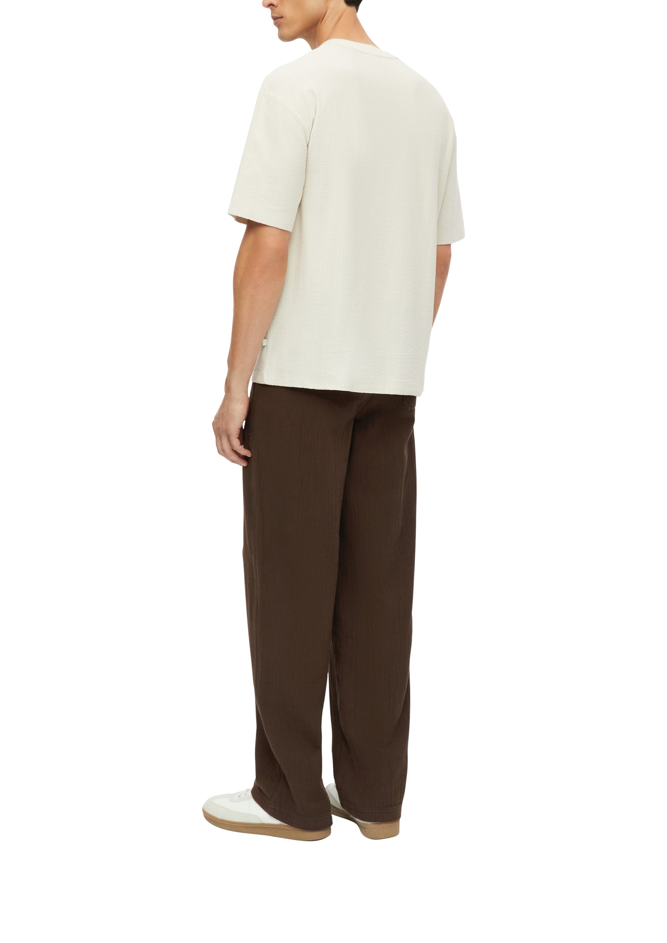 Wide Leg Pantalon s.Oliver en marron