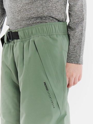PROTEST Regular Workout Pants 'PRTKenny JR' in Green