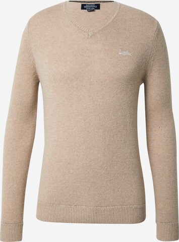 Superdry Pullover 'Essential' i beige: forside