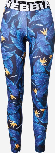 Pantaloni 'Ocean Power' NEBBIA pe albastru / bleumarin / galben șofran, Vizualizare produs