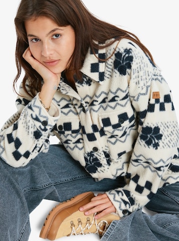 ROXY Fleece Jacket in White