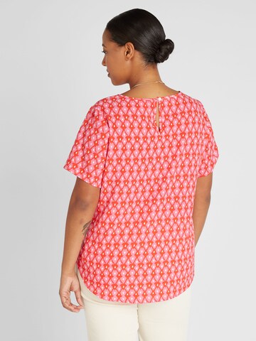 T-shirt 'LUX' ONLY Carmakoma en rose