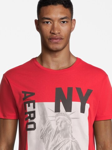 Tricou de la AÉROPOSTALE pe roșu