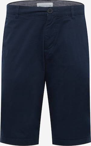 TOM TAILORregular Chino hlače - plava boja: prednji dio