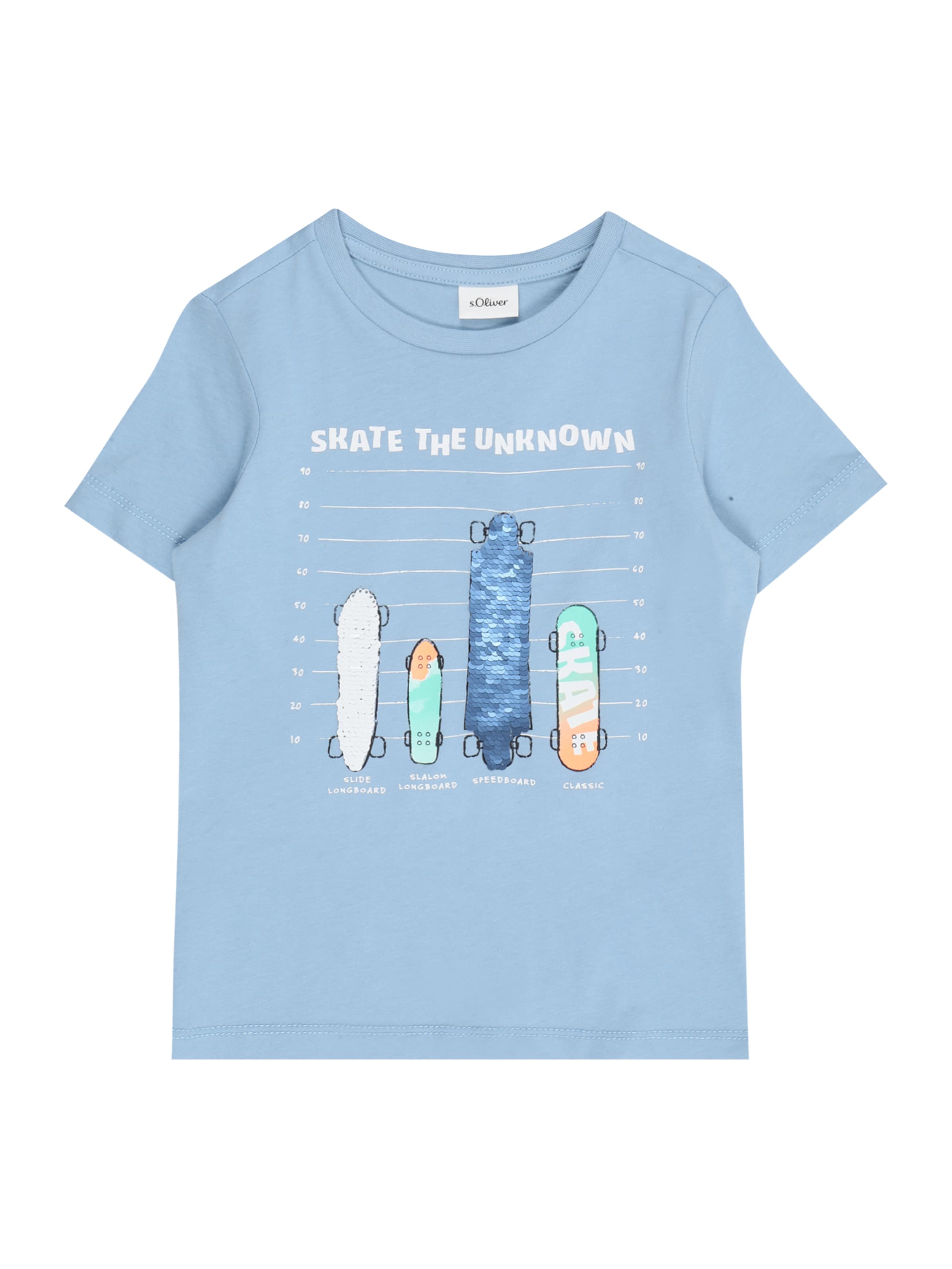 s.Oliver Tričko – modrá: přední strana